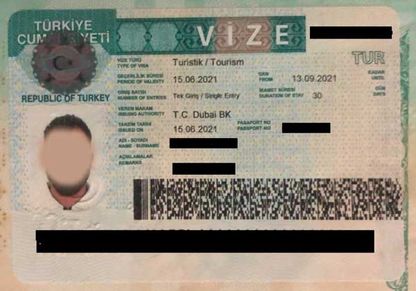 Turkey Visa